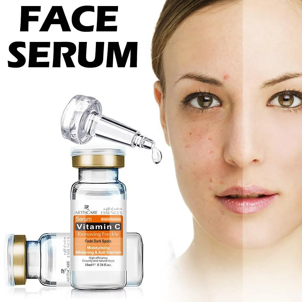 

10ML Face Serum Six Peptides VC Anti Wrinkles Serum Facial Anti Aging Hyaluron Acid Essence Skin Care