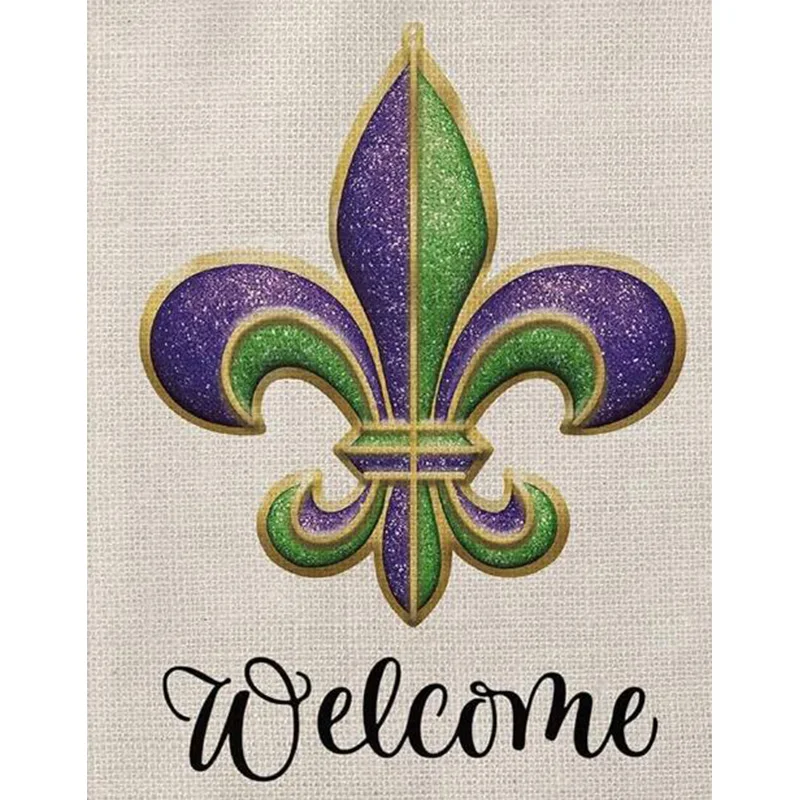 Алмазная живопись AB зеленое и фиолетовое украшение Набор для вышивки настенное