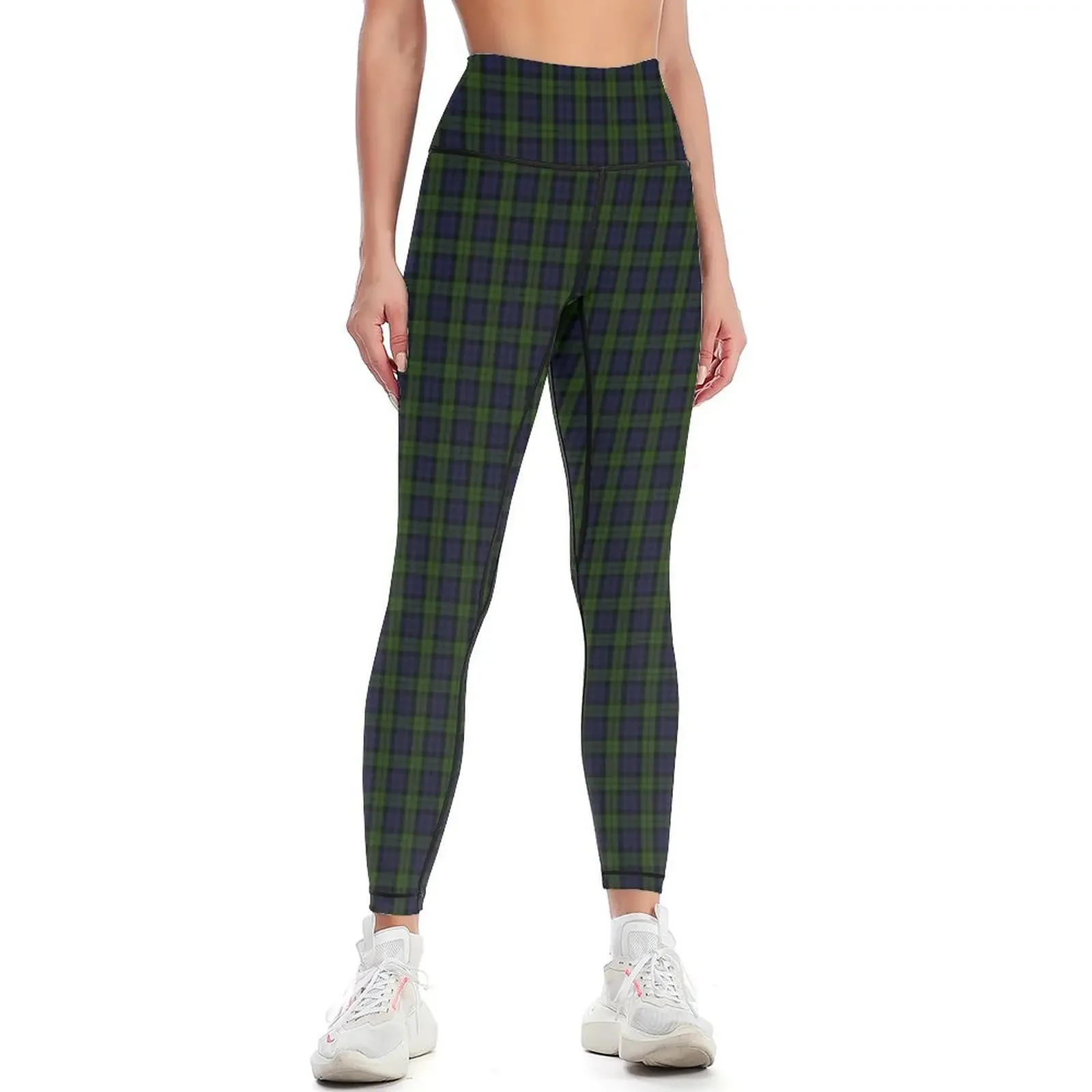 Леггинсы Blackwatch Tartan комплект для фитнеса одежда спортзала спортивные женские