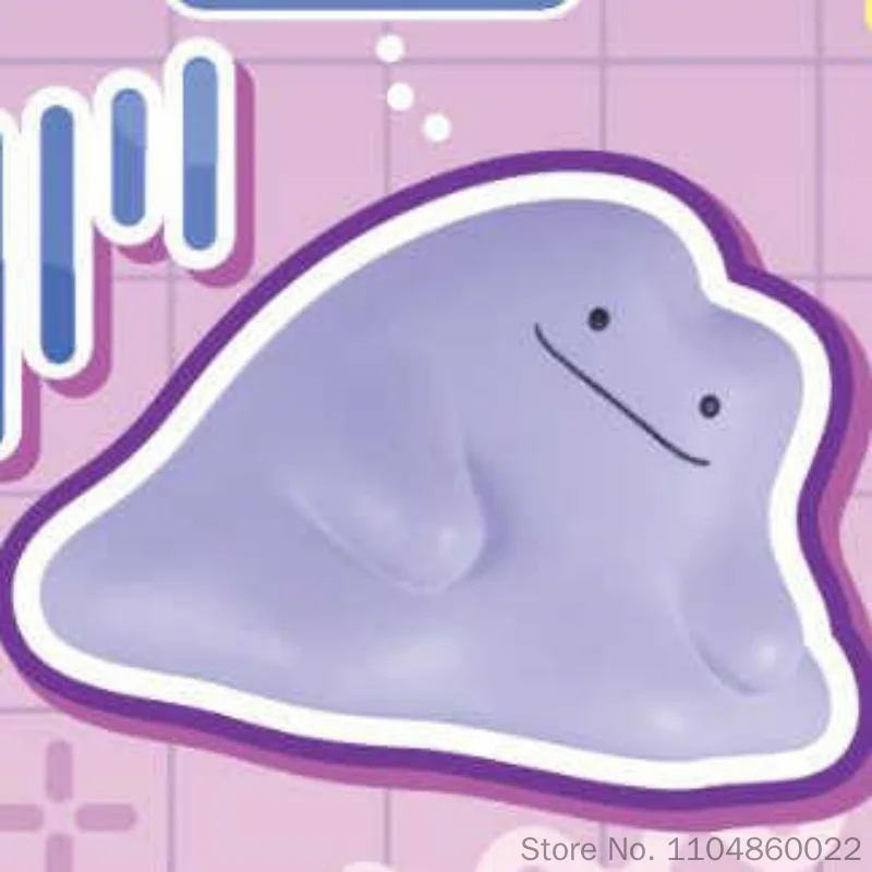 Фото В наличии: Оригинальная коллекционная фигурка-модель TAKARA TOMY Pokémon Ditto Twister Egg Collection Pet Monster Expression Action, коллекционные игрушки №5