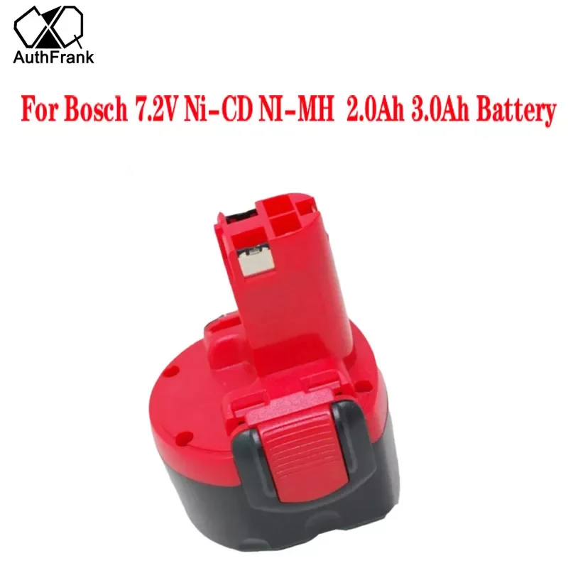 

7.2V Ni-CD NI-MH 2.0Ah 3.0Ah Replacement Battery For Bosch 2 607 335 587,2607335587,BH-744,B-8308,GSR7.2-1/GSR7.2-2