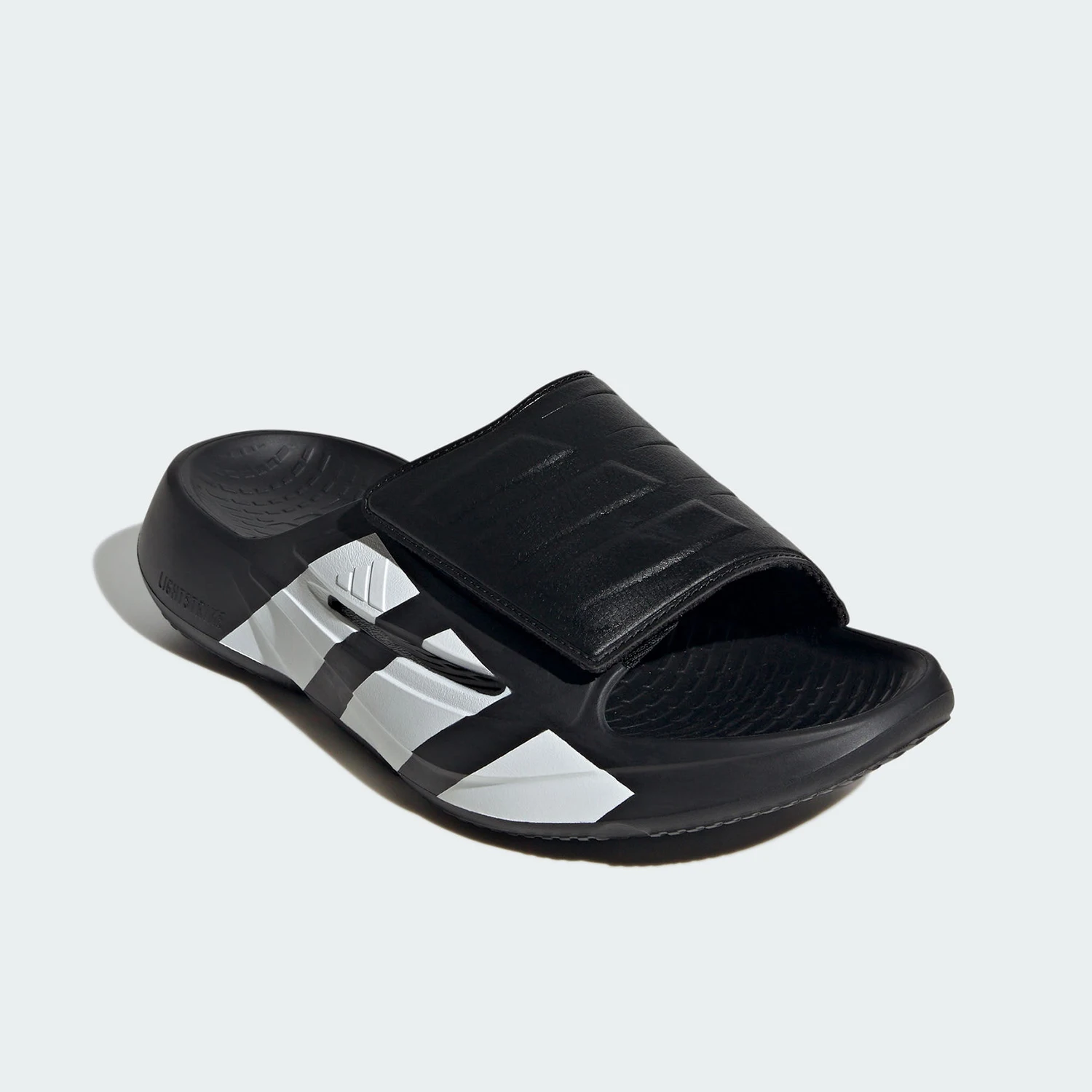 Фото Оригинальные спортивные тапочки Adidas LIGHT BLAZE SLIDE для мужчин и женщин JR1253 №2