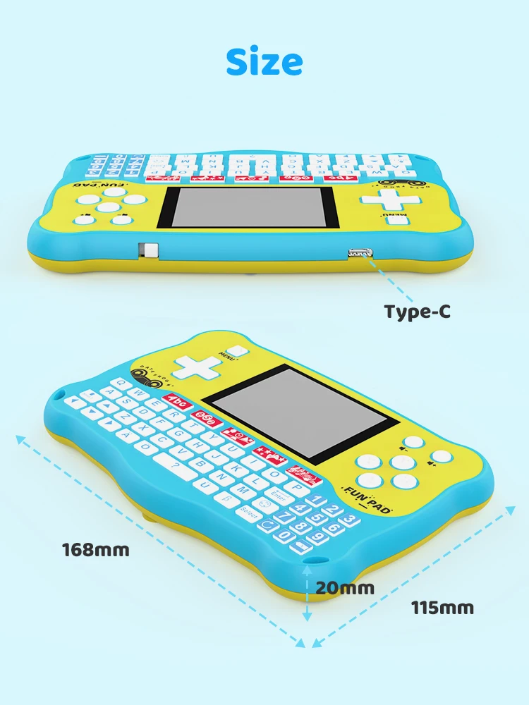 DATA FROG Multifunctional Baby Tablet Electronic Math Speak Spell Games For Kids 3-8 Educational Toy With Lcd Screen Display images - 6