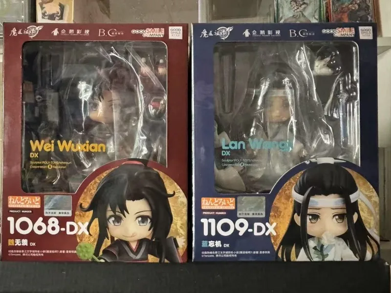 В наличии оригинальная хорошая улыбка Nendoroid GSC 1068-DX Wei Wuxian GSC 1109-DX Lan Wangji Patriarch Ver аниме фигурка игрушки подарок (art.: 3920cbdca4fb9) - 3920cbdca4fb9
