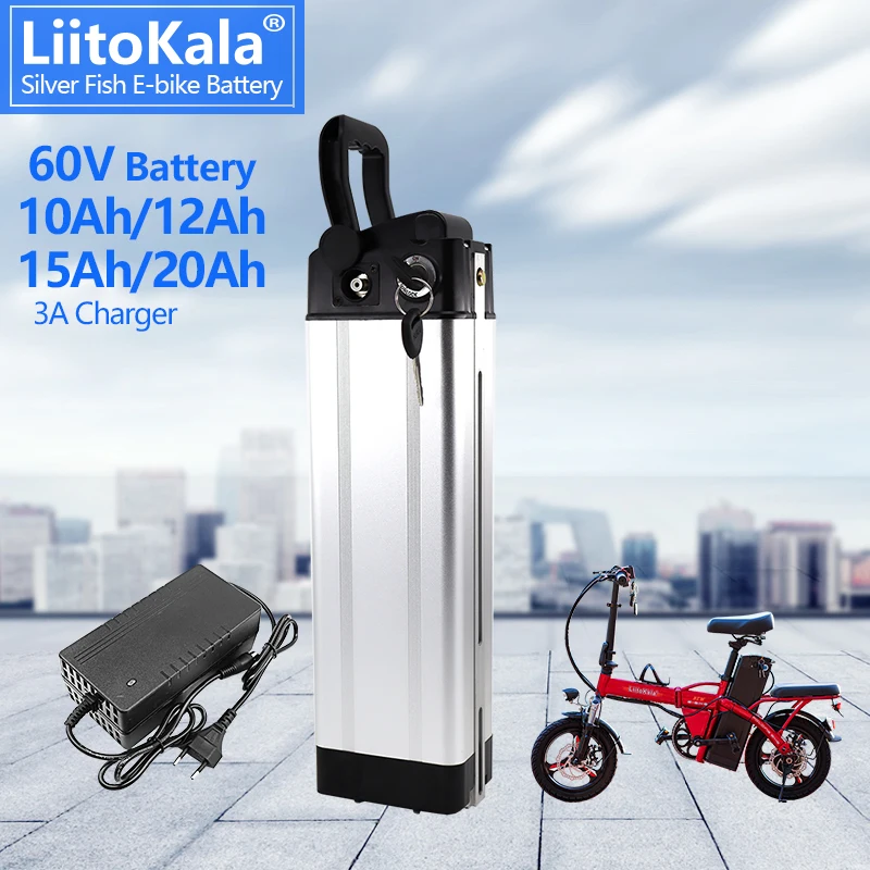 

Аккумуляторная батарея LiitoKala, 48 в 10 Ач 12 Ач 15 Ач 20 Ач, для Bafang Motor Electric Bicycle Kits