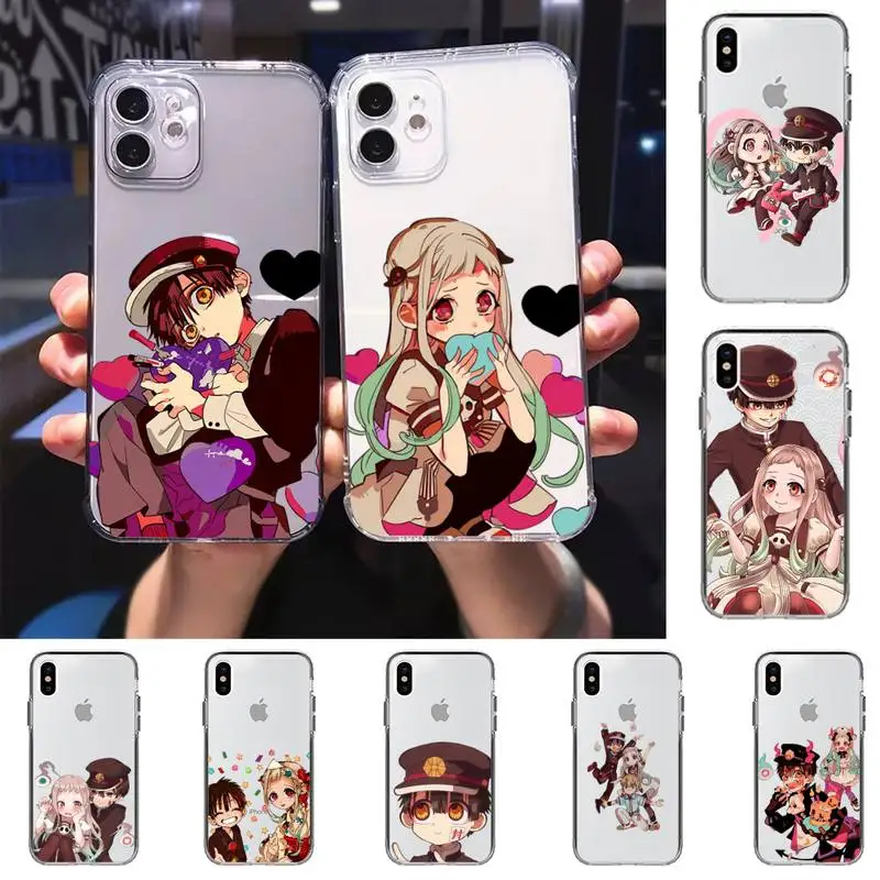 

Jibaku Shounen Hanako Kun Toilet-bound Hanako-Kun Phone Case for iPhone 11 12 13 mini pro XS MAX 8 7 6 6S Plus X 5S SE 2020 XR