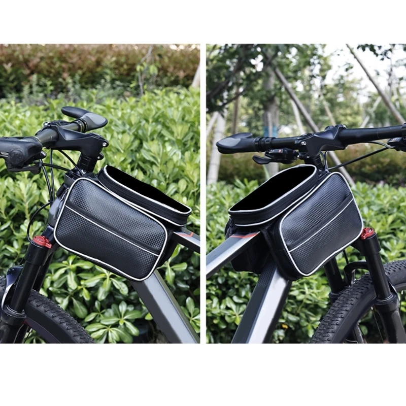 Водонепроницаемый велосипед большой емкости передняя верхняя сумка для трубки