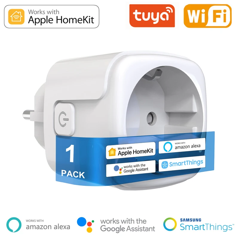 

Умная розетка с поддержкой Wi-Fi, 16 А, 10 А