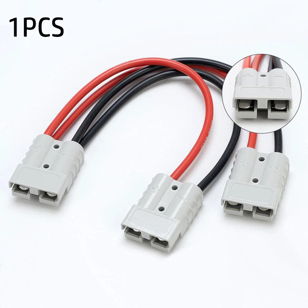 

Brand New Y Adapter Car 4mm 50A Accessory Battery Connector Cable Extension Lead For Anderson Plug Gender-Free