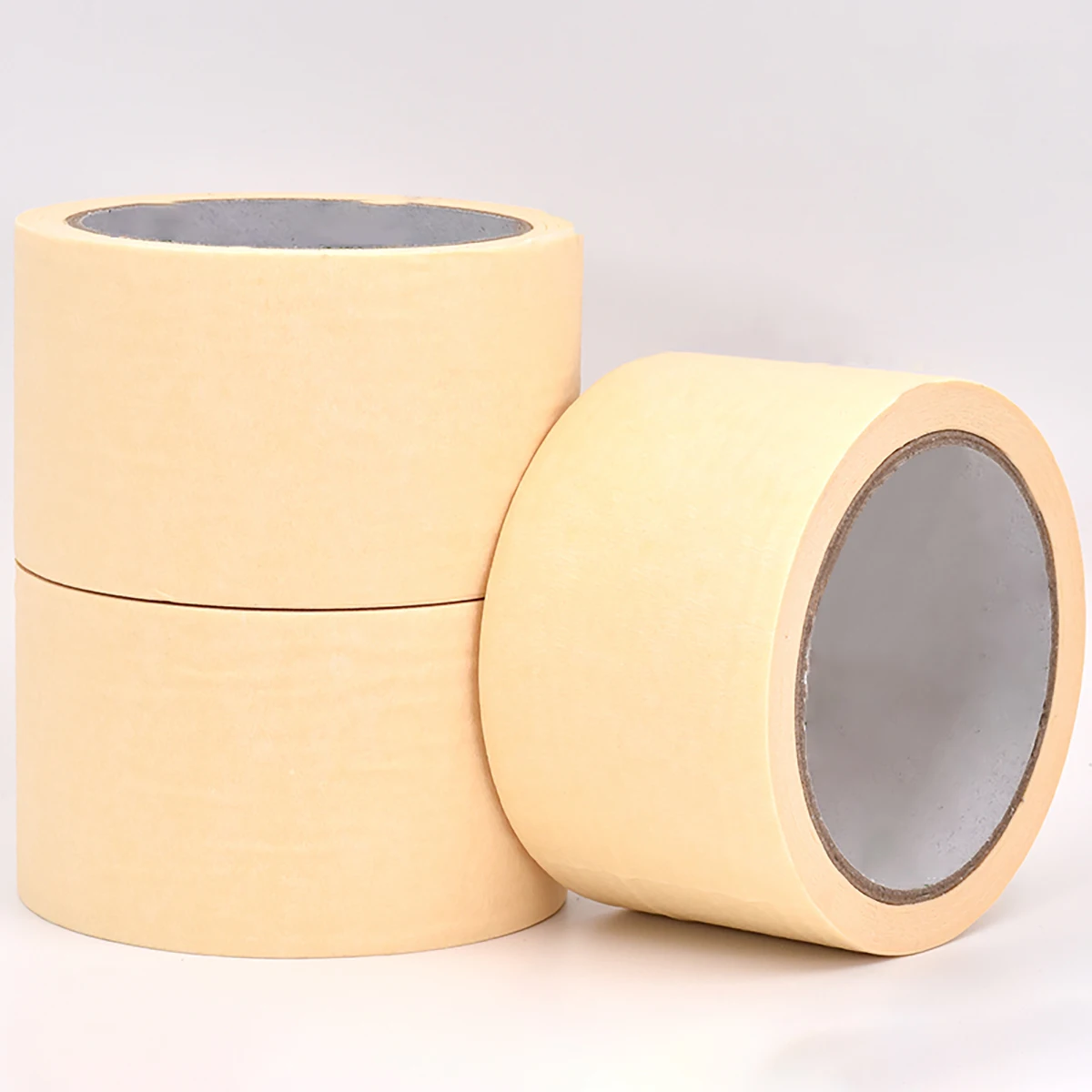 

Textured Paper Tape Thickened Beige / High Viscosity Traceless Adhesive Paper 0.17mm Thick