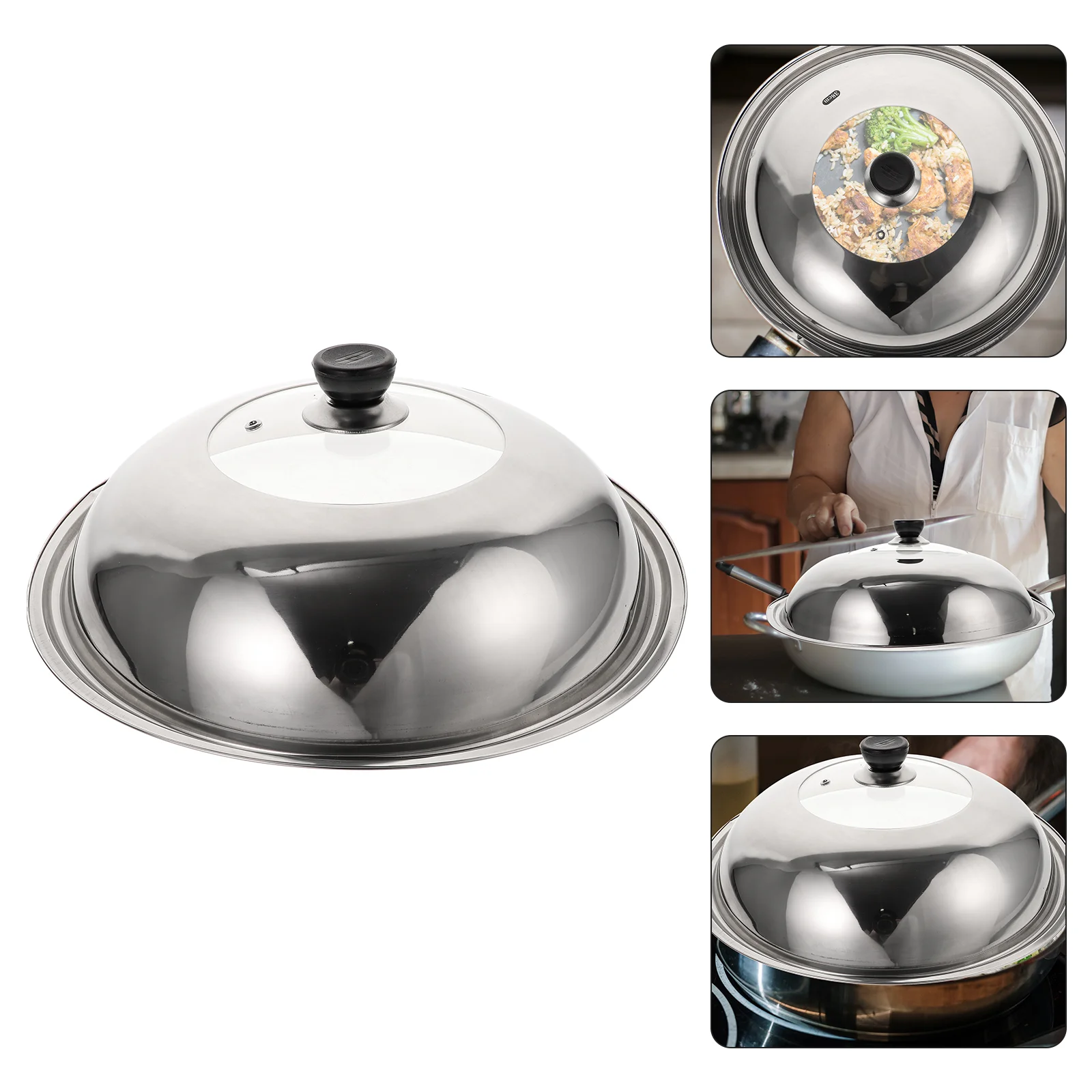 

Microwave Cookware Lid Pan Knob Cooking Pot Lids Cooking Pan Lids Pan Cover Lid Pot Lid Cover