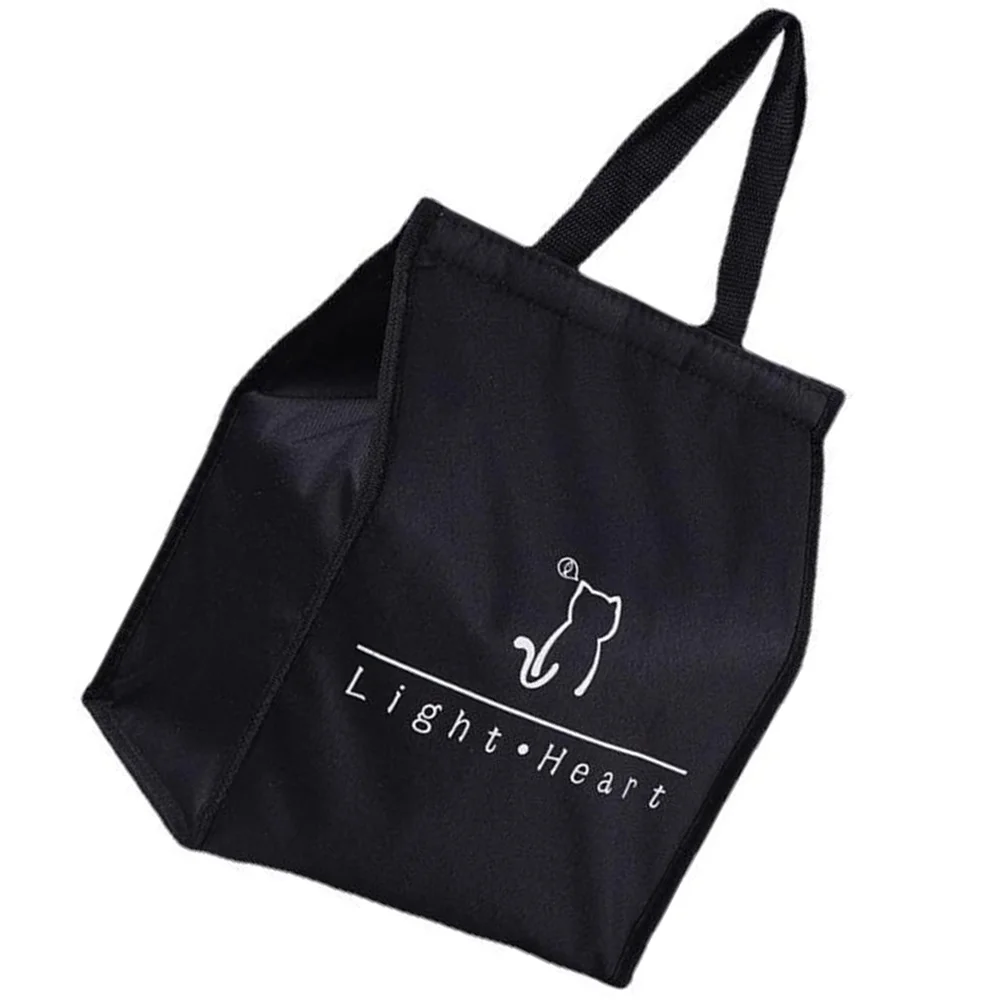 

Tote Bag Insulated Lunch Mini Picnic Basket Box Food Carrying Bags Oxford Cloth Cooler Student