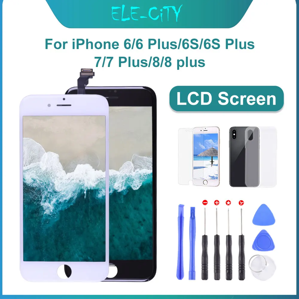 

ЖК-дисплей с сенсорным экраном для iPhone 6 6 Plus 6S 6S Plus 7 7 Plus 8 8 Plus