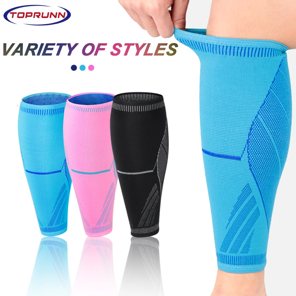 

TopRunn Running Athletics Compression Sleeves Leg Calf Shin Splints Elbow Knee Pads Protection Sports Safety Unisex