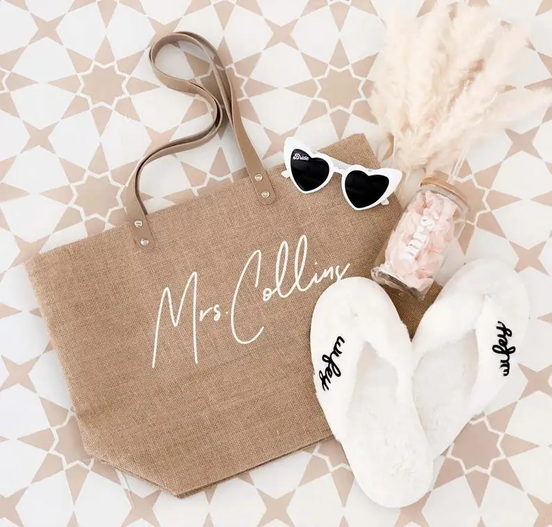 Wifey Slippers Bridal Shower Slipper Bride Slippers Cute Bride to Be Gifts Wedding Gift for Bride Getting Ready Honeymoon Gifts