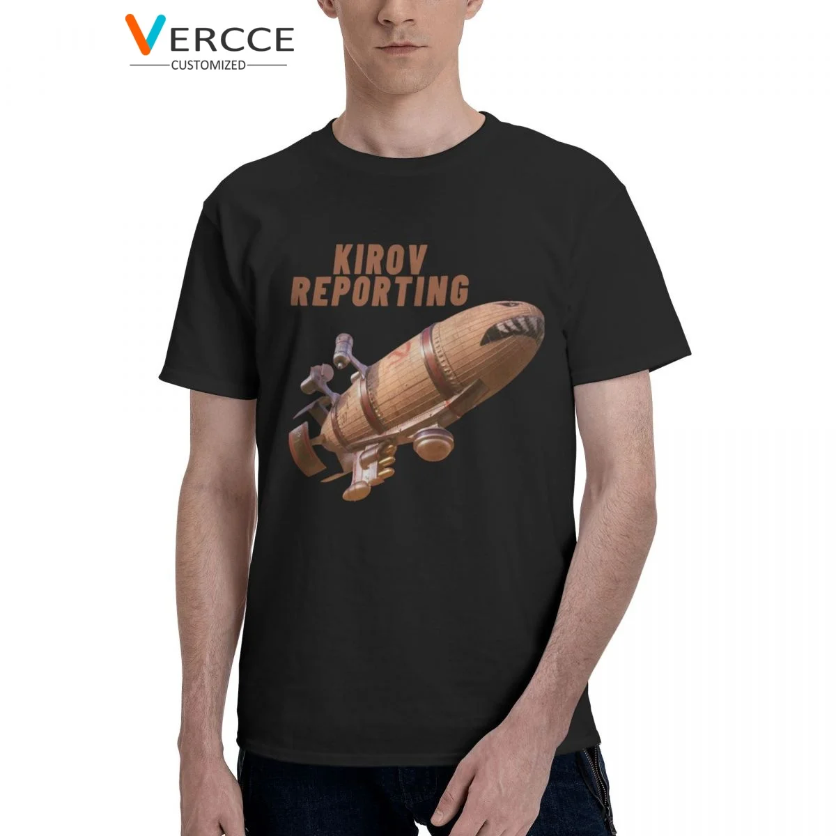 

Kirov Reporting Red Alert 2 Game T Shirt Cotton High Quality Tees Short Sleeve Clothing Mens Women T-Shirt Gift Idea