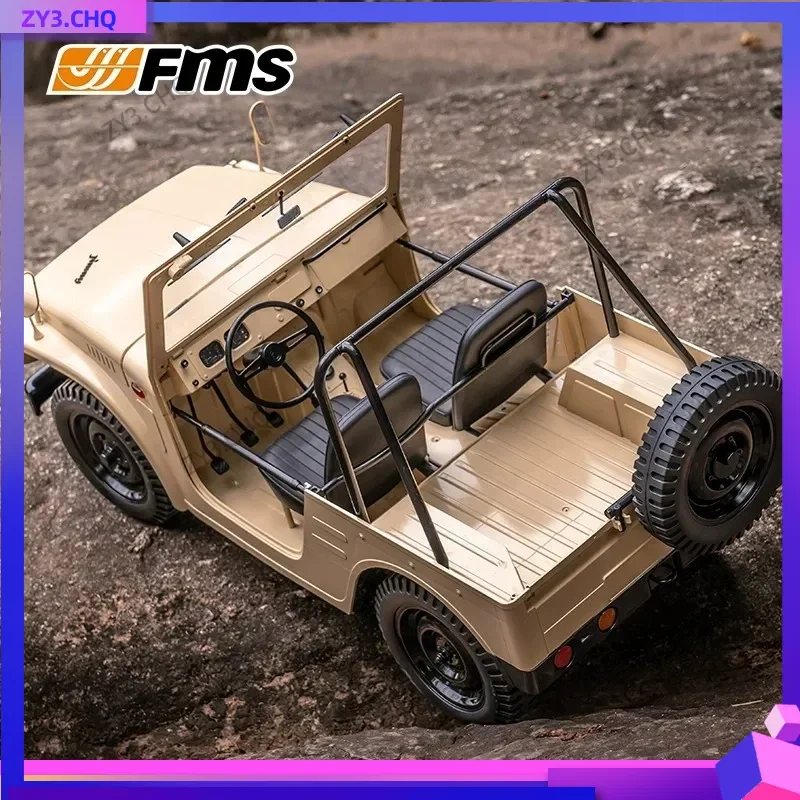 Фото FMS 1:6JIMNY автомобиль с дистанционным управлением, полноприводный Suzuki Jimny, модель внедорожника, орнамент, спортивный автомобиль, детская модель игрушечного автомобиля №1