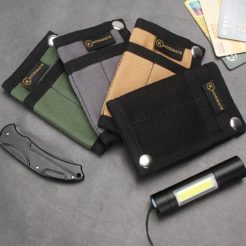 Уличный кошелек для монет нож ручка сумка инструментов складной зажим кредитных