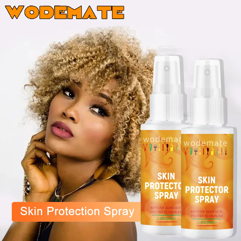 Scalp Protector Spray for Wig Waterproof Skin Protection Lace Glue Primer Prevents Irritation From Wig Tape Adhesives For Toupee images - 6