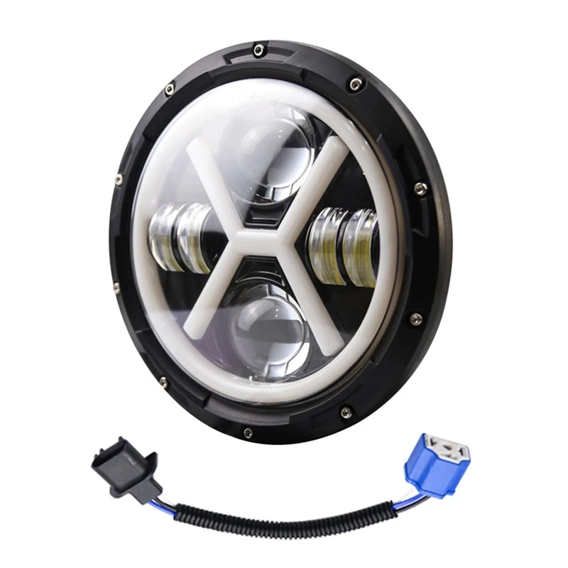 7-дюймовый 500 Вт круглый ангельский глаз лампа головного света сверхъяркий жгут