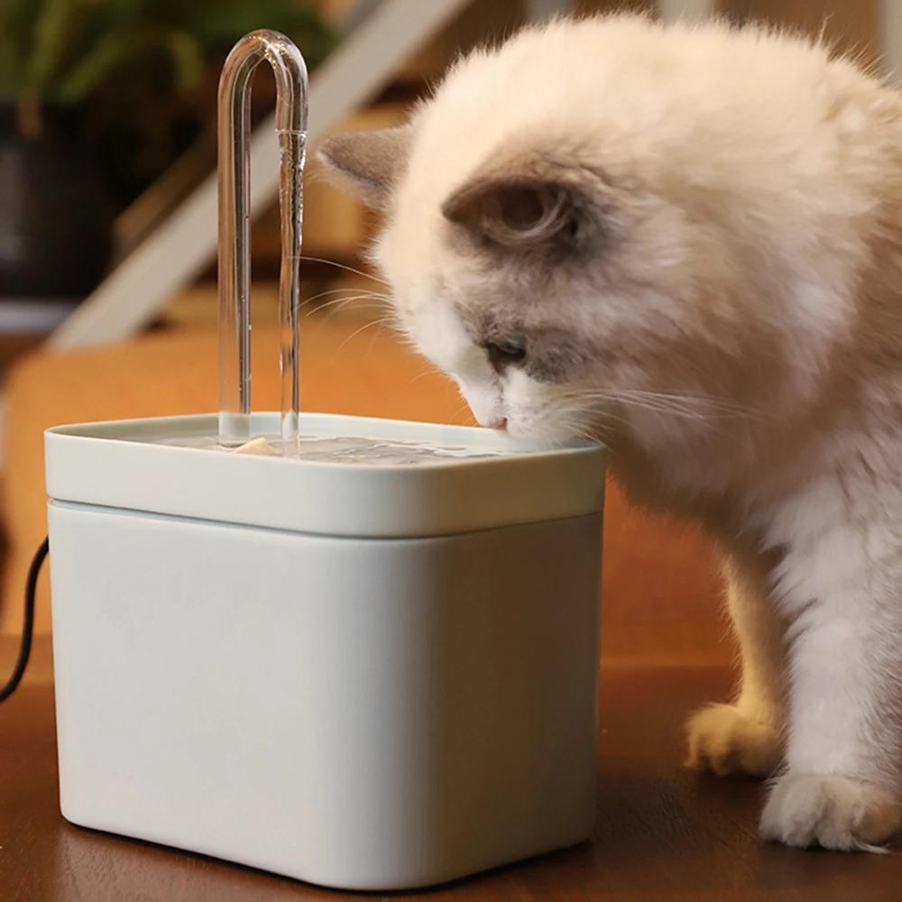 

Automatic Cat Water Fountain Pet Cat Water Dispenser Drinker For Cats Auto Filter USB Electric Dog Water Drinker Cat Accessories