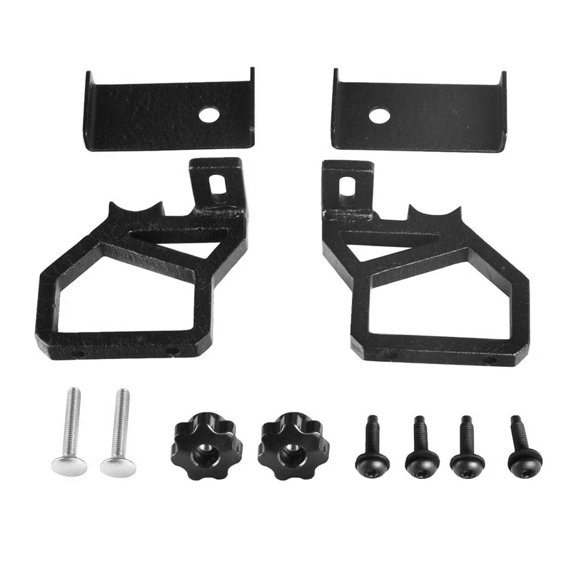 

High Lift Jack Hood Mounts Brackets Hood Bracket Car Modification Accessories for 2007-2018 Jeep Wrangler JK