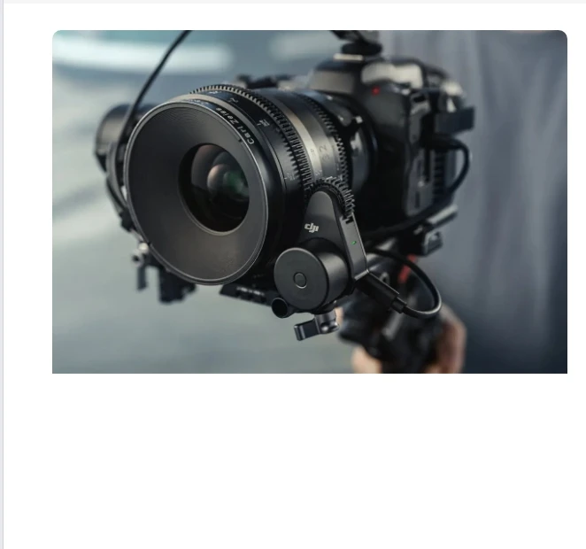 DJI RS Focus Motor (2022) Original Для 3 Pro & 2 RSC в три раза больше крутящего момента и 50% меньше