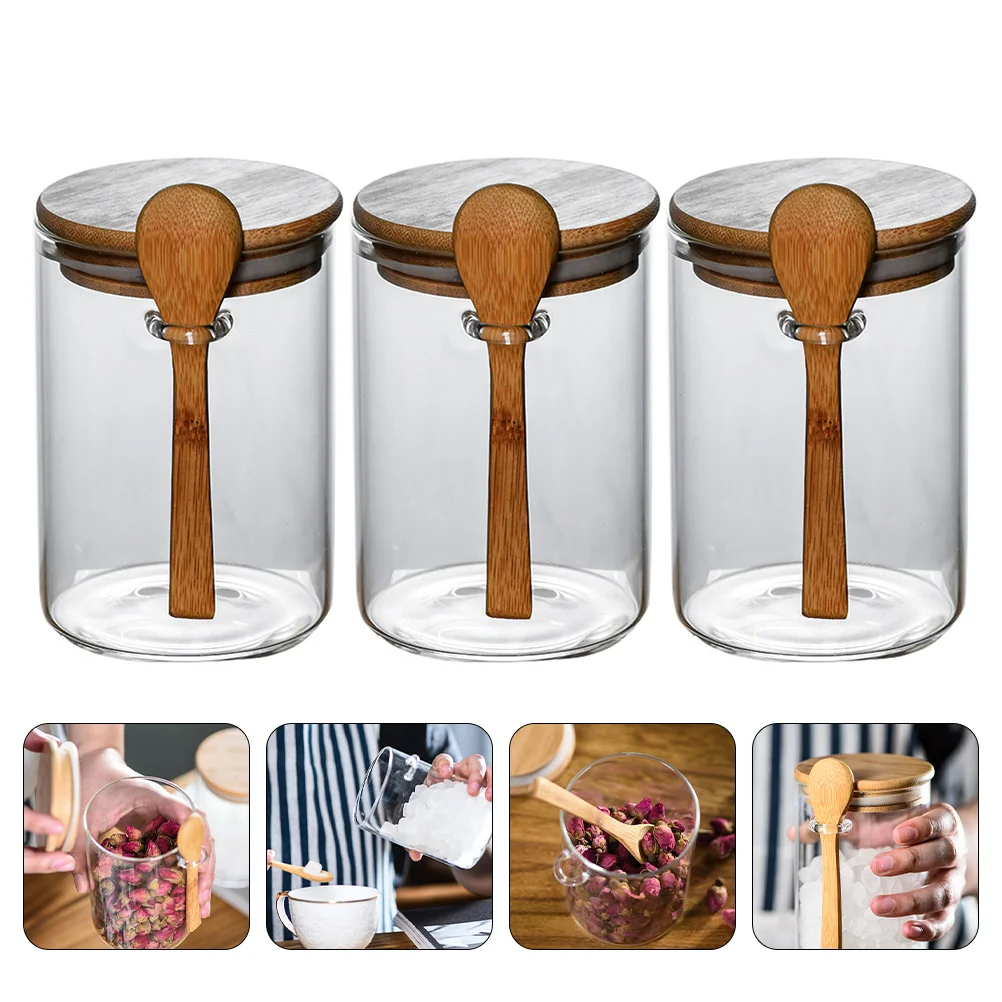 

Jar Canister Storage Food Container Sealed Kitchen Coffee Airtight Jars Bottle Sugar Bean Can Dry Candy Containers Flour Penny