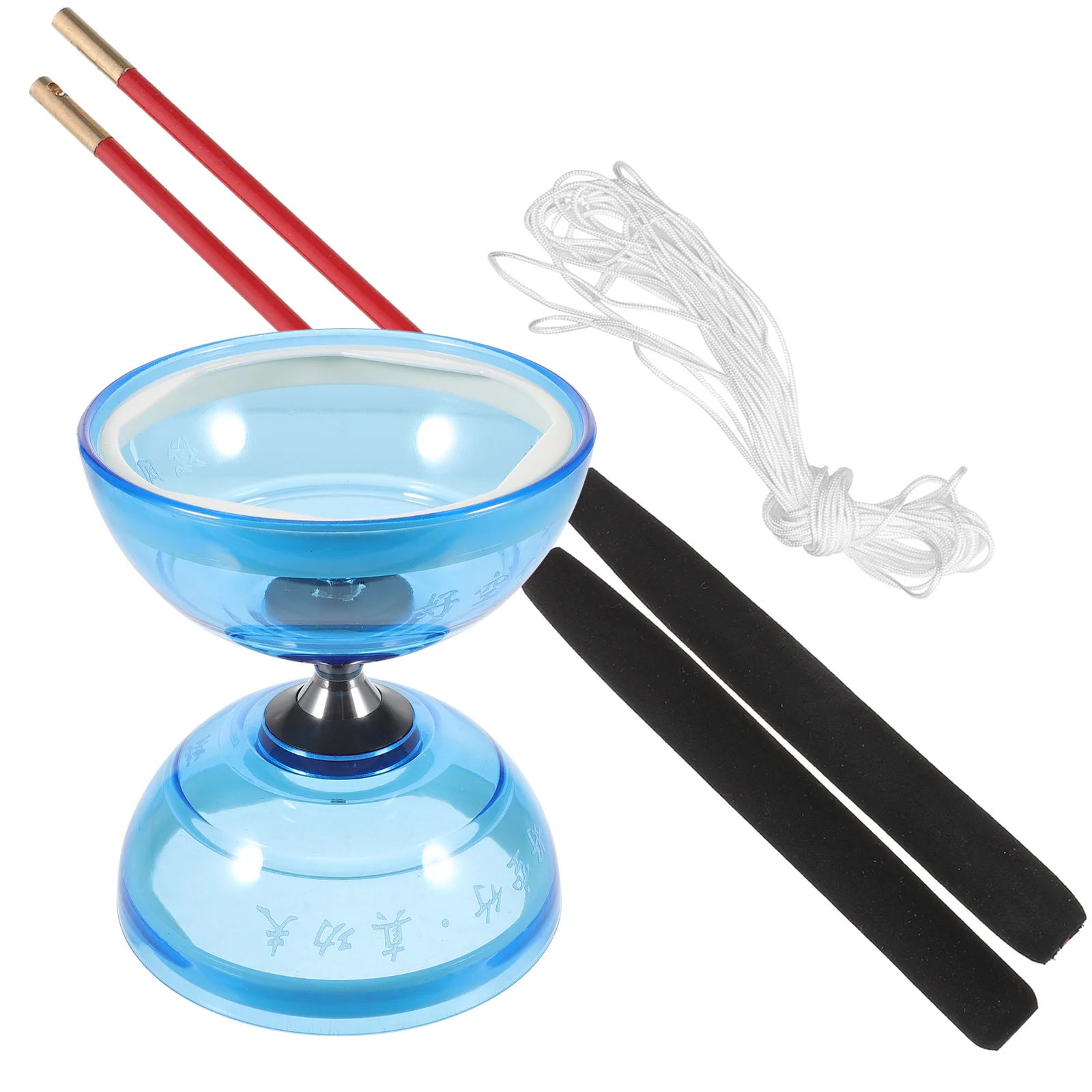 Кристаллический подшипник Diabolo китайская игрушка йо-йо уличный игровой набор
