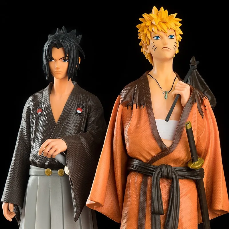 

Japanese 30CM Uchiha Sasuke Figure Uzumaki PVC Ation Figure Anime Naruto Shippuden Vibration Stars Figurine Model Toys