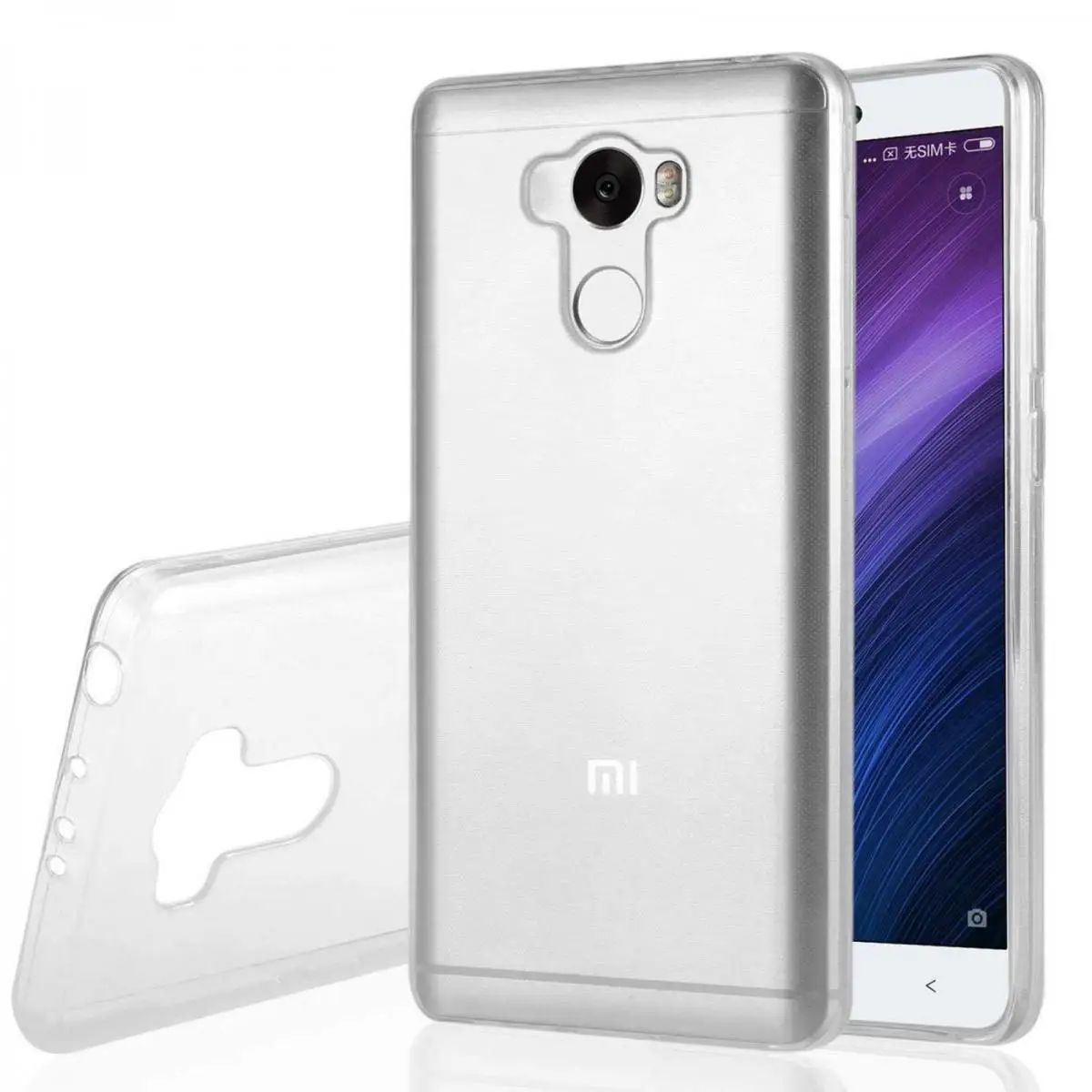 

TPU gel case silicone case for Xiaomi REDMI 4 / 4 PRO transparent