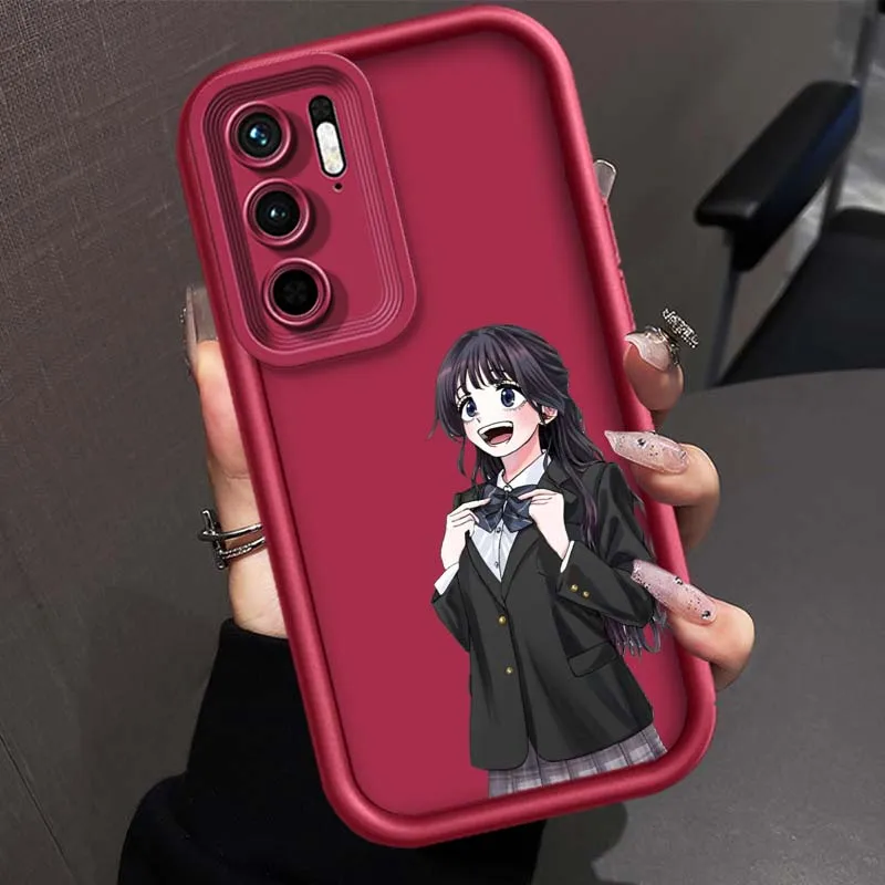 Фото Чехол для телефона Waguri Kaoruko для Redmi Note 11 10 9 8 7 11S 11E 10T 10S 9S 11T Pro Plus 5G Eye Ladder №3