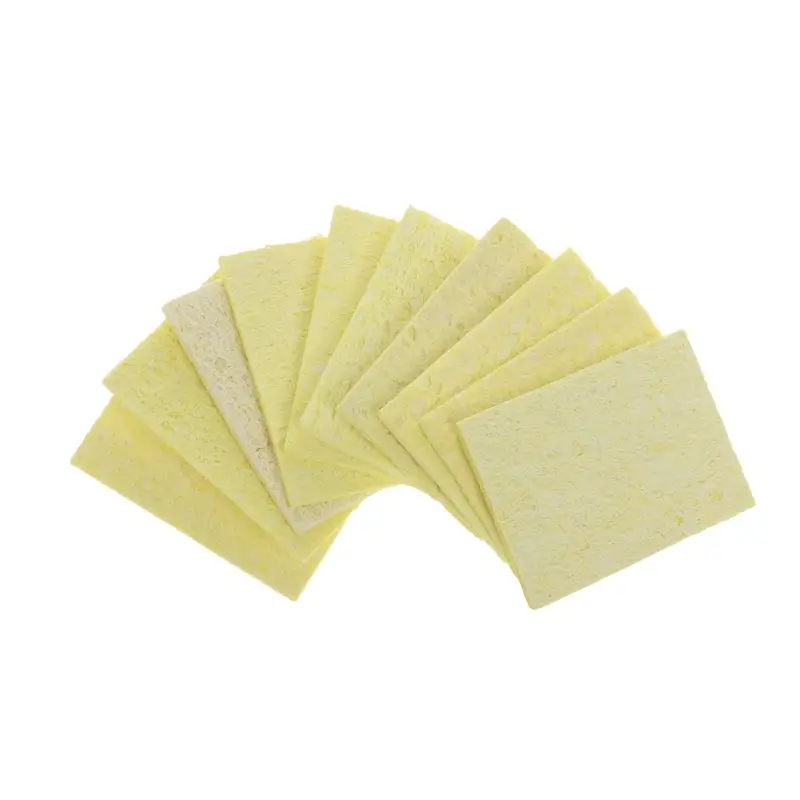 

10pcs Soldering Iron Cleaning Sponge High Temperature Resistant Accessories
