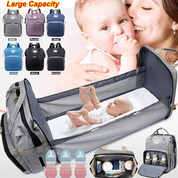 

Пеленки для младенцев, портативная детская кровать для переодевания, для путешествий, колыбель, водонепроницаемая Складная тканевая пелен...