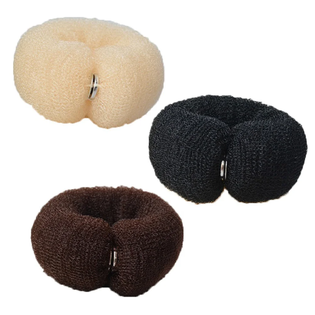 

3 Pcs Donut Hair Bun Spiral Perm Rods Spiral Curlers Hair Bun Covers Women Wave Curler Hair Curlers Rollers Flexible