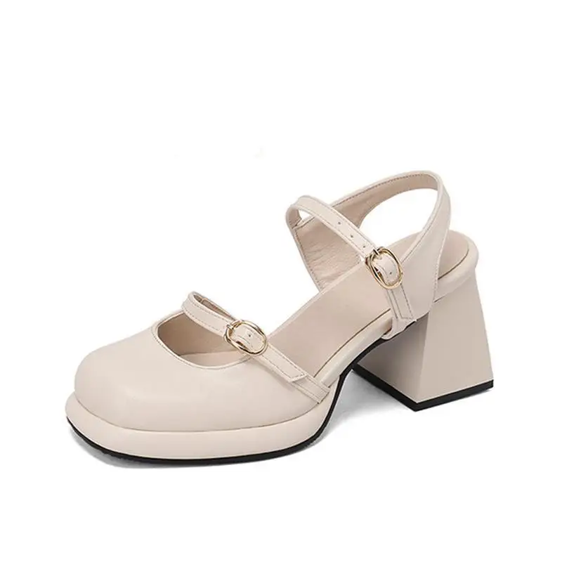 Brief Pumps Square Toe Casual Heels African Woman Shoe Basketball Platform Slip On Lace-Up Sweet Comfortable Burgundy Beige Big