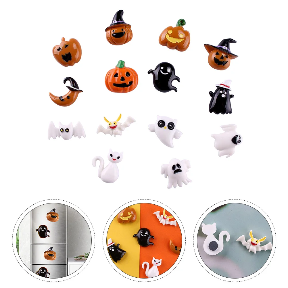 

14pcs Stickers Durable Creative Attractive Cartoon Festive Fashionable Fridge Sticker for Refrigerator