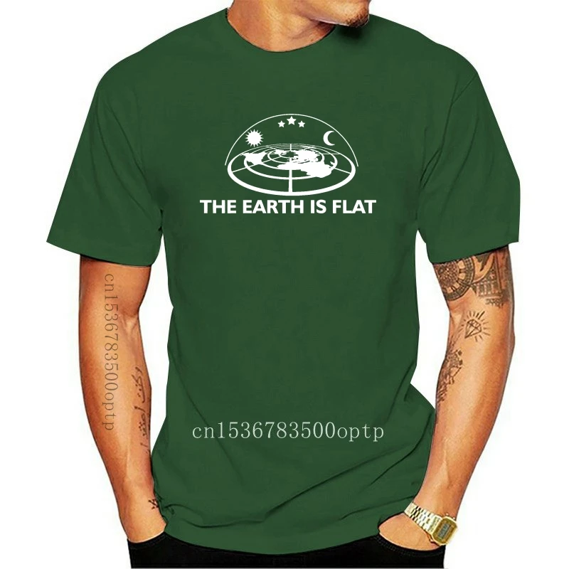 

FLAT EARTH THE EARTH IS FLAT Funny T-Shirt