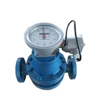 gog100 oval gear mechanical crude oil flow meter