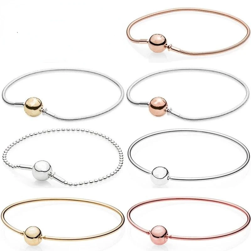 Цепочка Из серебра 100% пробы для браслета Змея |