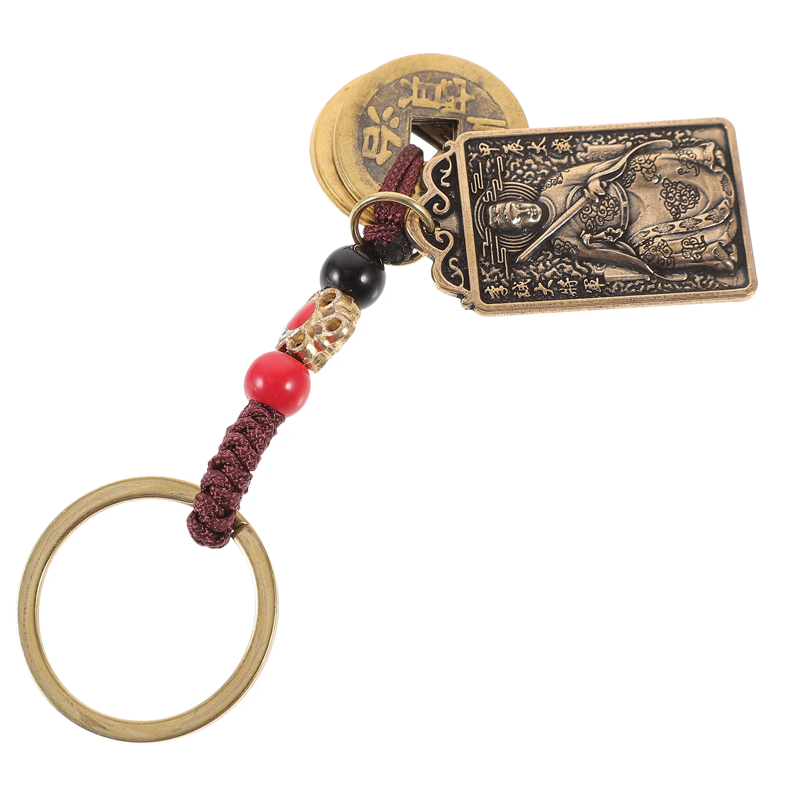 

Key Pendant Keychain Decorations Amulet Bag Hanging Pendants Taisui Wallet Purse Charms