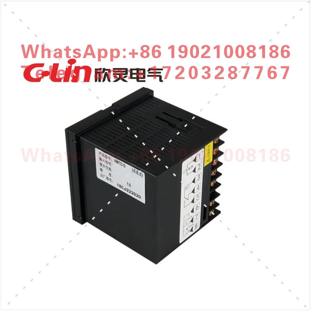 Фото Термостат XMTD-D3001/3002 с цифровым дисплеем, датчик типов E, K, PT100, CU50 №3