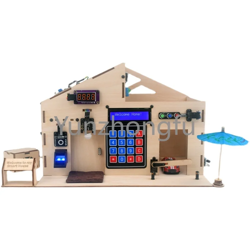 

Arduino-Based Smart Home Control System Maker Competition Learning Kit Uno Smart Home Kit