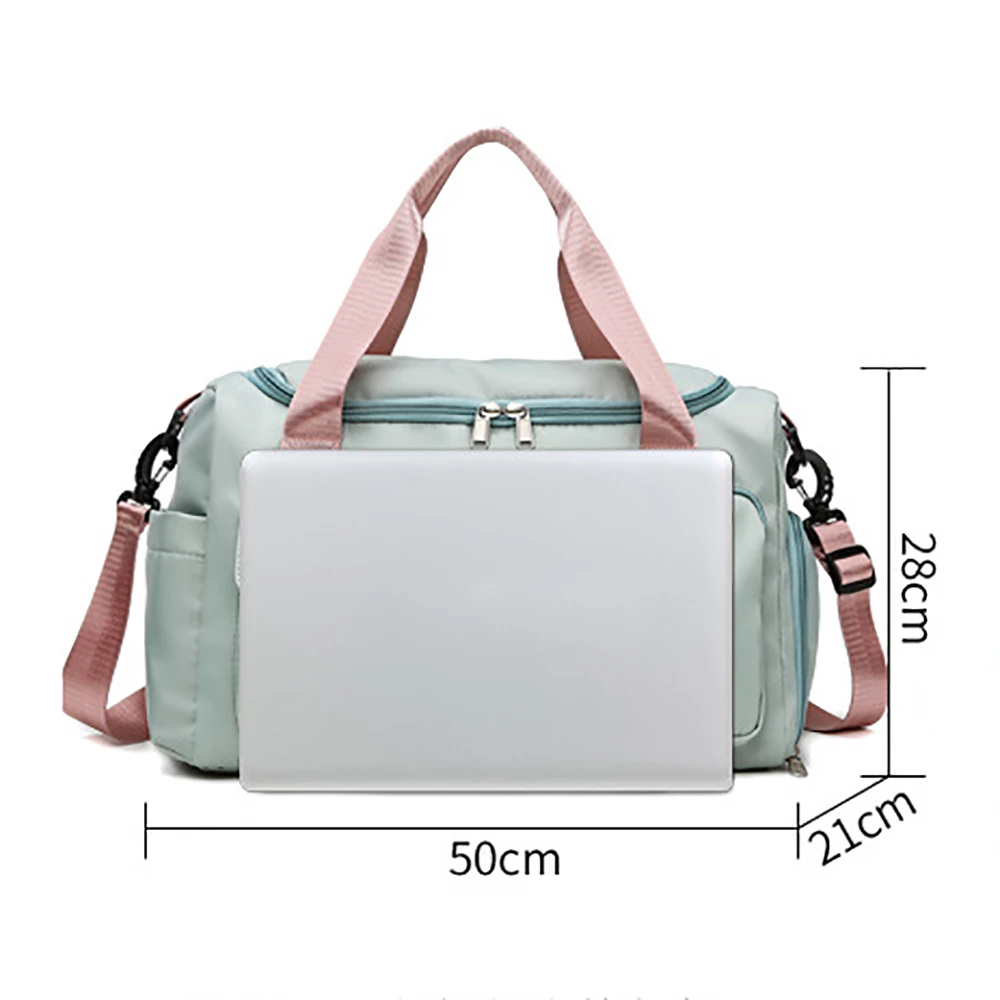 Large-capacity Fitness Bag Dry And Wet Separation Waterproof Sports Yoga Shoulder Handbag Short-distance Travel Bag 2022 New