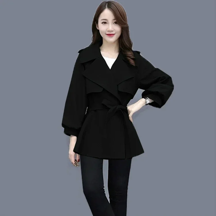 Пальто оверсайз для девочек ветровка с рюшами куртка длинными рукавами топ на