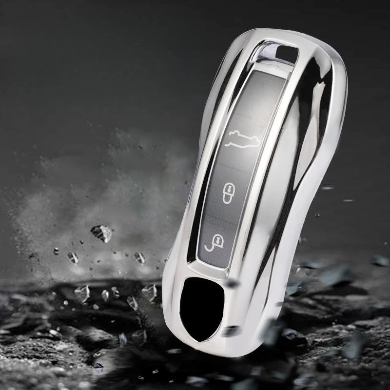 Чехол из ТПУ для автомобильного дистанционного ключа брелок Porsche Macann Bobster Panamera