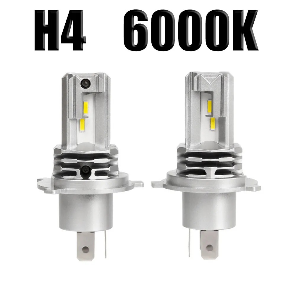 

H4 CSP Motorcycle LED Headlight Bulb HID White 360° Hi/Low Beam Headlight 6000K High Power Waterproof Headlamp Halogen Lamp