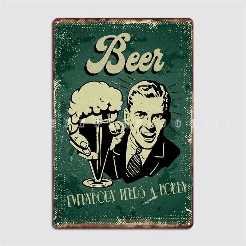 

Пивной винтажный металлический плакат клуба, Классическая роспись, пещера, фотоплакат