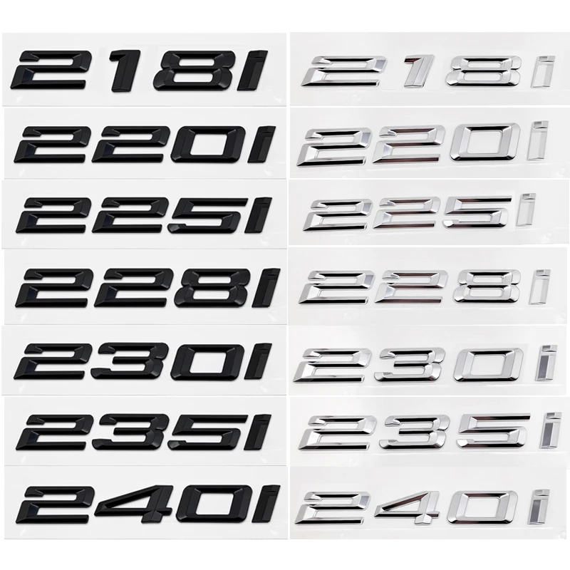 

Значок-эмблема для багажника автомобиля BMW 2 Series F22 F45 F23 218i 220i 225i 228i 230i 235i 240i