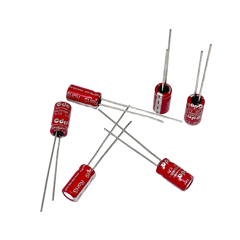 

CHW CDA Super Capacitors Farad capacitor 2.7V 0.22F 0.3F 0.5F 0.6F 1F 2F 3.3F 5F 7F 10F 15F 20F 25F 30F 50F 100F SuperCapacitors